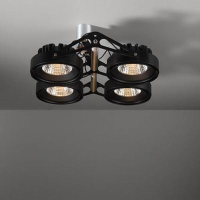 Modular - Nomad 4x LED AR111 GE Medium 20Â° Spots Zwart
