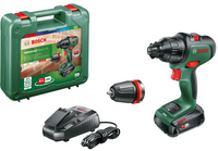 Bosch Groen AdvancedImpact 18 Accu Klopboorschroevendraaier met 2 standen | 18V | 2,5 Ah accu + lader | In transportkoffer - 06039B5108 - thumbnail