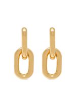 ANINE BING boucles d'oreilles Link Drop en or 14ct