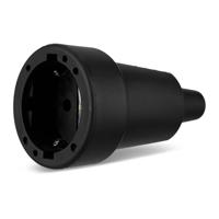 REV Ritter 0512151777 koppeling rubber ISO-inzetstuk, zwart