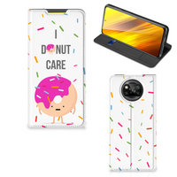 Xiaomi Poco X3 Pro | Poco X3 Flip Style Cover Donut Roze - thumbnail