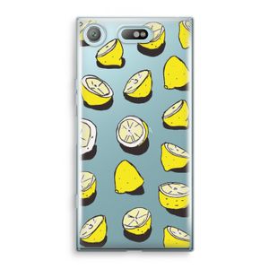 When Life Gives You Lemons...: Sony Xperia XZ1 Compact Transparant Hoesje