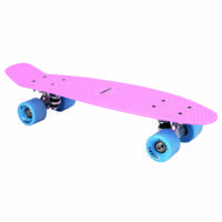 Alert Skateboard 55 cm Roze/Blauw