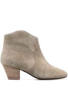 ISABEL MARANT bottines Dicker en daim - Tons neutres