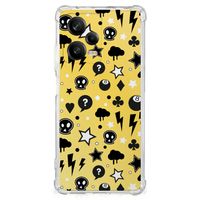 Extreme Case Xiaomi Redmi Note 12 Pro Plus Punk Geel