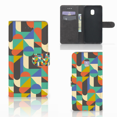 Samsung Galaxy J7 (2018) Telefoon Hoesje Funky Retro Samsung Galaxy J7 (2018) Telefoon Hoesje Funky Retro