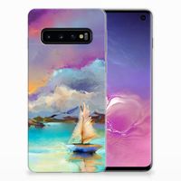 Hoesje maken Samsung Galaxy S10 Boat - thumbnail