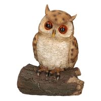 Hangdecoratie dieren beeld uil vogel 23 cm