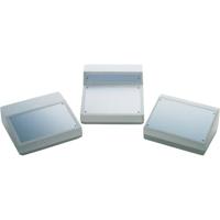 OKW AS054468 ABS-behuizing, aluminium (geanodiseerd) (B x H x D) 228 x 76 x 216 mm, 1 stuk