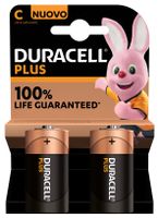 Duracell Plus 100 C Wegwerpbatterij Alkaline - thumbnail