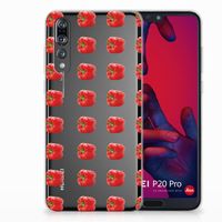 Huawei P20 Pro Siliconen Case Paprika Red - thumbnail