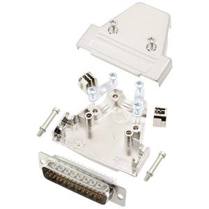 encitech TRI-M-25-HDP44-W-K 6355-8058-03 D-sub male connectorset 180 ° Aantal polen: 44 Soldeerkelk 1 stuk(s)