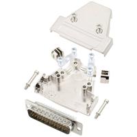 encitech TRI-M-25-HDP44-W-K 6355-8058-03 D-sub male connectorset 180 ° Aantal polen: 44 Soldeerkelk 1 stuk(s)