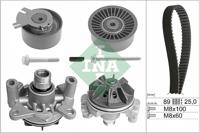 Waterpomp + distributieriem set INA, u.a. für Renault, Nissan, Opel - thumbnail