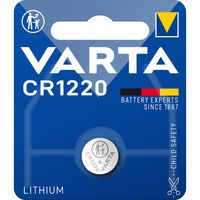 Varta Lithium-Knoopcelbatterij CR1220 | 3 V DC | 35 mAh | Zilver | 2 stuks - VARTA-CR1220 VARTA-CR1220