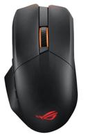 Asus ROG Chakram X Origin Gaming Mouse, Tri-Mode Connectivity (2,4 GHz RF, Bluetooth, Wired), 36000 dpi sensor, 11 programmeerbare toetsen, afneembare joystick, paracord-kabel, zwart