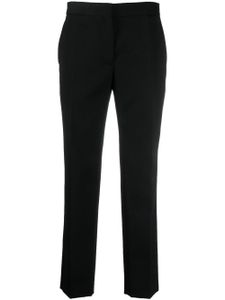 Jil Sander pantalon de tailleur à coupe courte - Noir