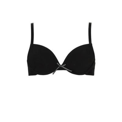 Boobs & Bloomers voorgevormde tienerbh met beugel zwart Boobs & Bloomers voorgevormde tienerbh met beugel zwart