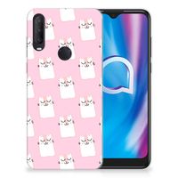 Alcatel 1S (2020) TPU Hoesje Sleeping Cats - thumbnail