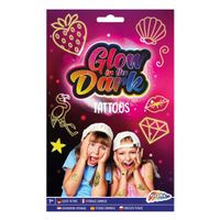 Grafix Glow In The Dark Tattoos Assorti - thumbnail