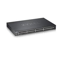 Zyxel 48-Port Gigabit Ethernet Smart Managed Switch met 4 10G SFP+ Slots en Hybrid Cloud mode [XGS1930-52]
