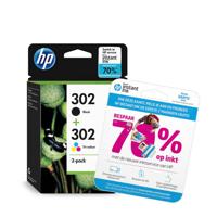 HP 302 Origineel Zwart, Cyaan, Magenta, Geel