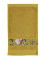 Essenza Essenza Fleur gastendoek Yellow 30x50