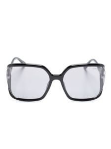 TOM FORD Eyewear lunettes de soleil Solange 02 à monture papillon - Noir