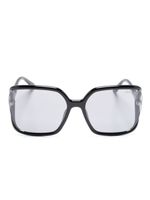 TOM FORD Eyewear lunettes de soleil Solange 02 à monture papillon - Noir