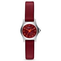 Horlogeband Marc by Marc Jacobs MBM1325 Leder Rood 10mm