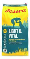 JOSERA Light & Vital (1 x 12,5 kg) | Hondenvoer met laag vetgehalte | Super Premium droogvoer voor volwassen honden | 1 stuk verpakt