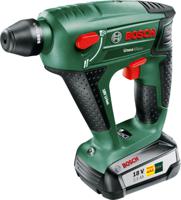 Bosch Home and Garden UneoMaxx SDS-Quick-Accu-boorhamer 18 V 2.5 Ah Li-ion Incl. accu, Incl. accessoires, Incl. koffer