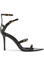 Giuseppe Zanotti sandales Intriigo Orely 105 mm en cuir - Noir