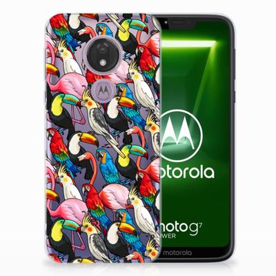 Motorola Moto G7 Power TPU Hoesje Birds Motorola Moto G7 Power TPU Hoesje Birds