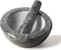 Gusta Vijzel 16.5cm Donkergrijs marmer