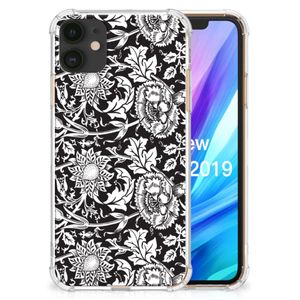 Apple iPhone 11 Case Black Flowers