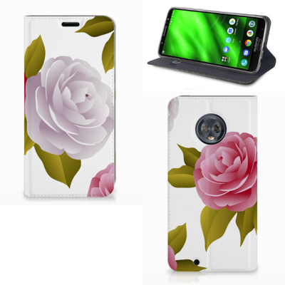 Motorola Moto G6 Smart Cover Roses