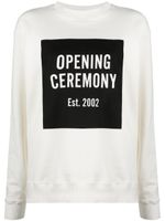 Opening Ceremony sweat à logo - Blanc - thumbnail