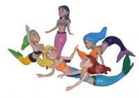 Wild Republic speelfiguren zeemeerminnen junior 5 delig