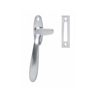 Intersteel Raamsluiting links Dudok - chroom mat