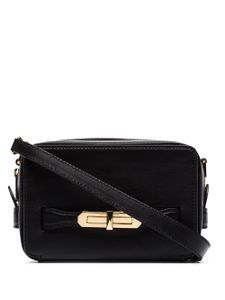 Alexander McQueen petit sac à bandoulière à rabat et loquet - Noir