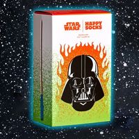 Happy socks 3 stuks Star Wars Yoda And Vader Gift Box - thumbnail