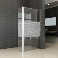 Wiesbaden Bernd Zijwand en Scharnierprofiel Rechts 35x200 cm 10 mm NANO Schaamband