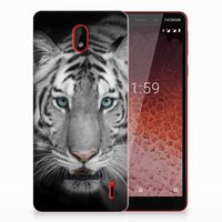 Nokia 1 Plus TPU Hoesje Tijger - thumbnail