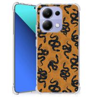 Case Anti-shock voor Xiaomi Redmi Note 13 4G Snakes