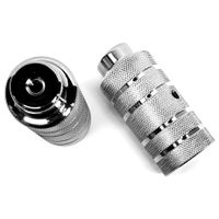 Hzb Hzb freestyle asverlengers/pegs 110 mm zilver set 2 stuks - thumbnail