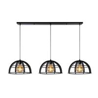 Lucide DIKRA Hanglamp 3xE27 - Zwart