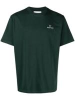 Palmes Allan T-shirt met logoprint - Groen
