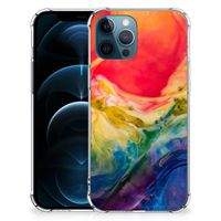 Back Cover iPhone 12 | 12 Pro Watercolor Dark - thumbnail