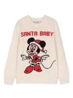 MC2 Saint Barth Kids x Disney pull Santa Baby - Tons neutres